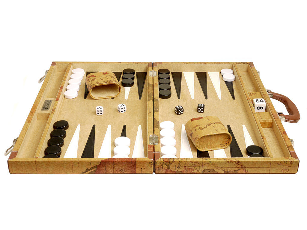 
                  
                    18-inch Map Backgammon Set - Brown Board - EUR - American-Wholesaler Inc.
                  
                